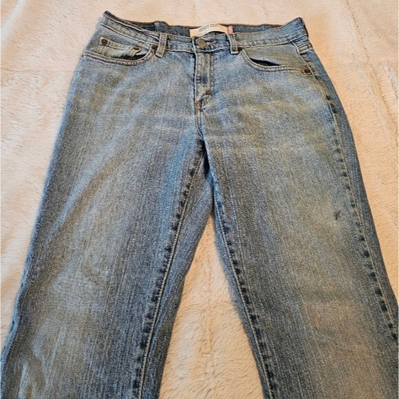 Levi's 515 Jeans Women's Bootcut Blue Denim Stretch. Size 8 - Picture 2 of 5
